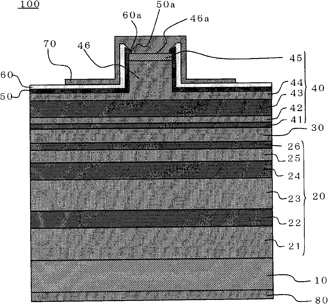 Semiconductor light-emitting element and method of manufacturing the same