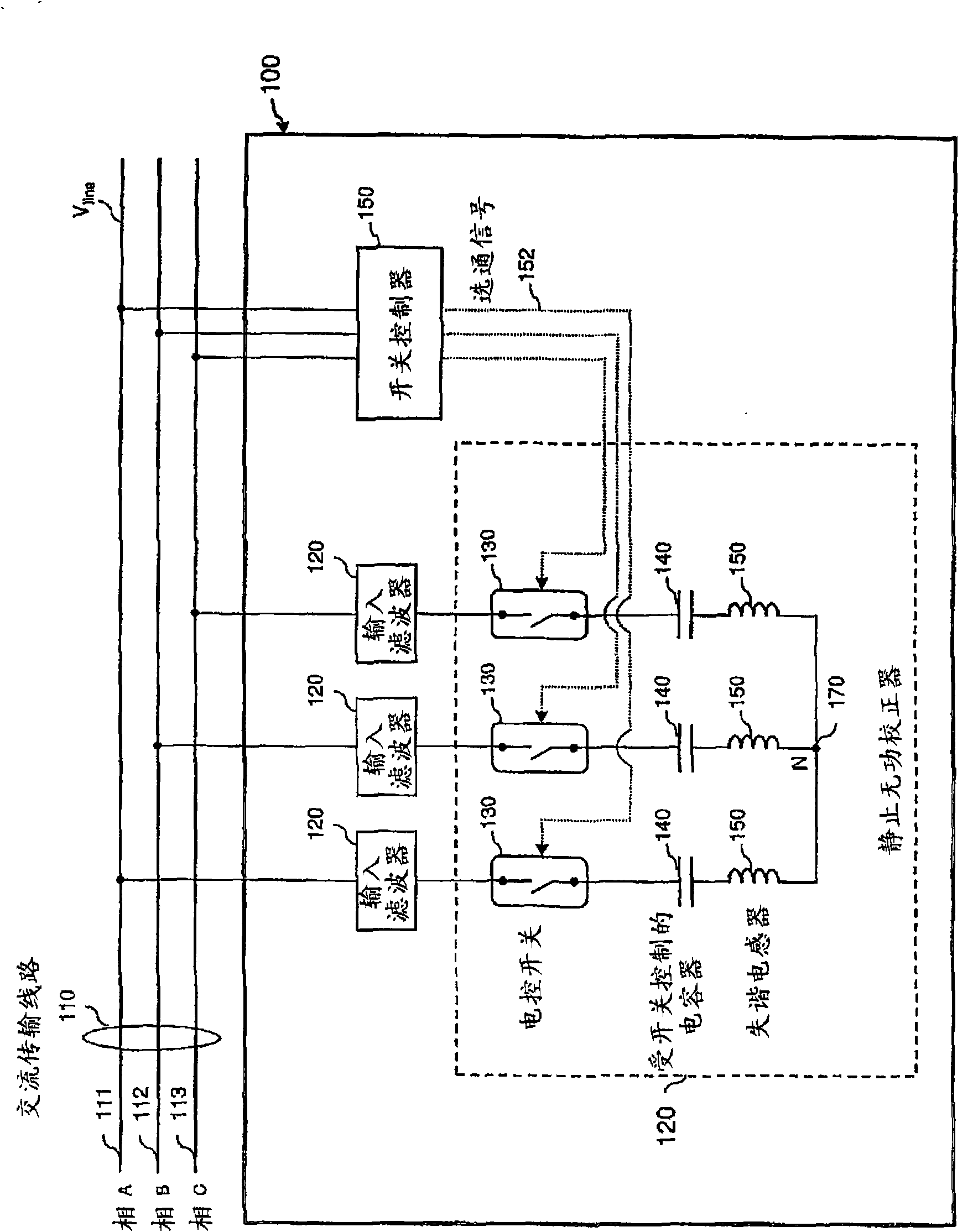 Static var corrector