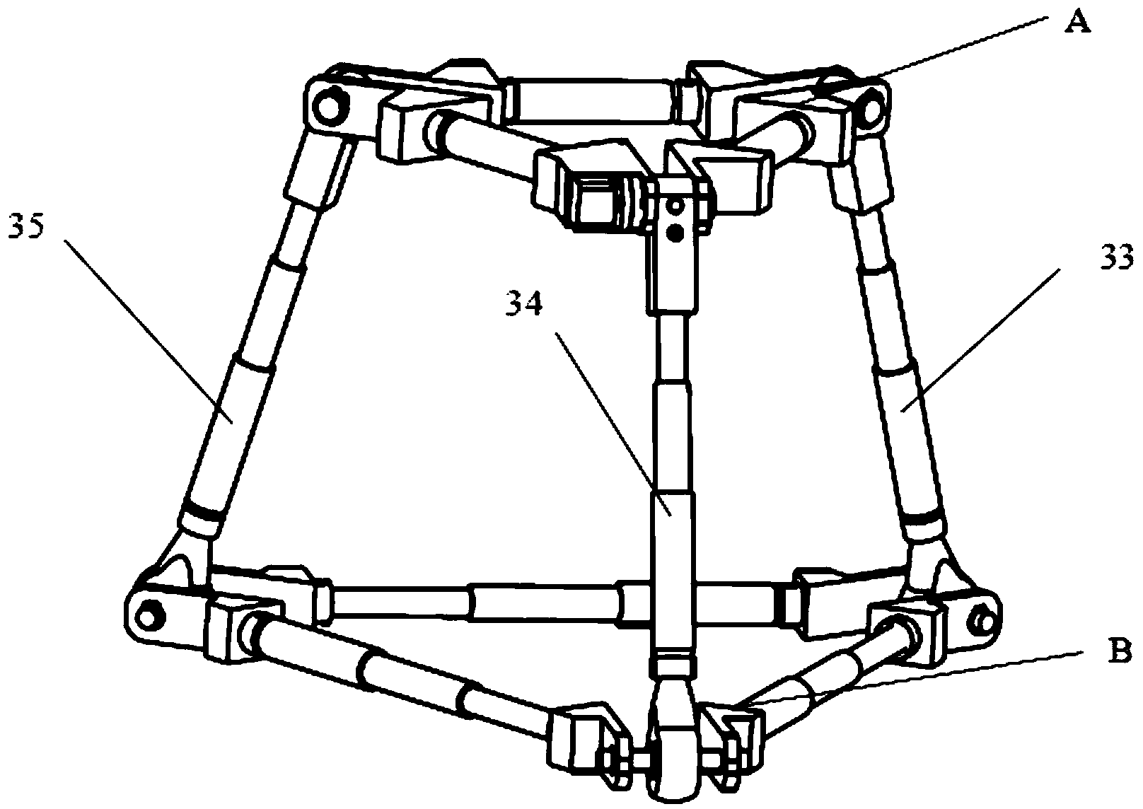 Telescopic and insertable moving mechanism
