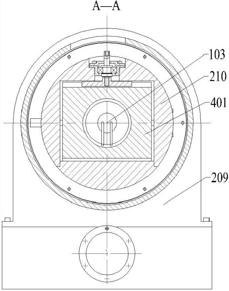 Spiral hole milling device