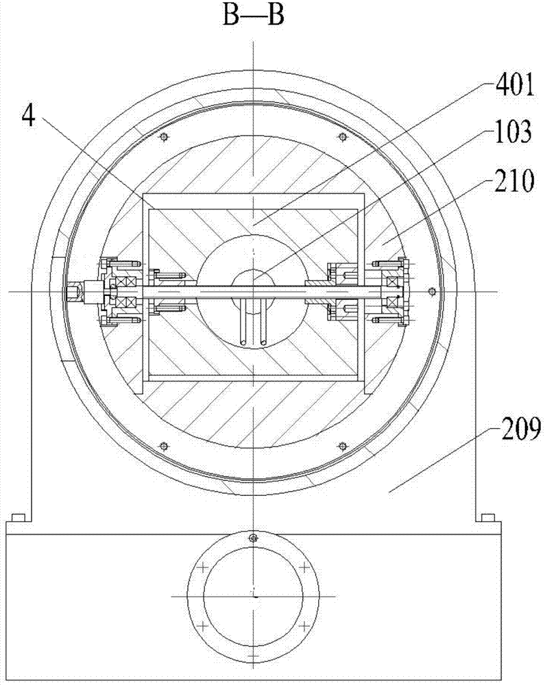Spiral hole milling device
