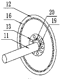 Pressing device of uncoiler