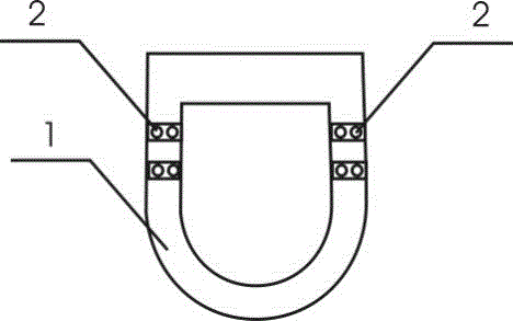 Split closestool seat ring