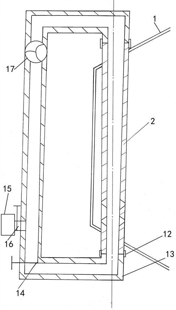 Anti-curing oil storage tank for oil field and using method