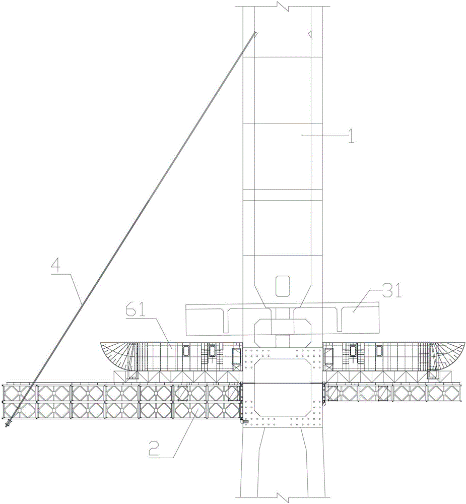 Assembling Method of Cable-Stayed Bridge Hanging Basket