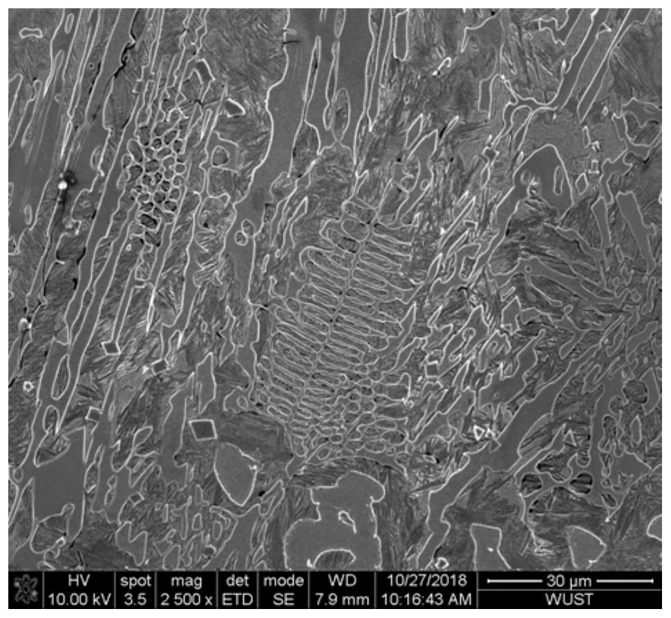 A kind of high-hardness high-boron wear-resistant cast steel and its preparation method