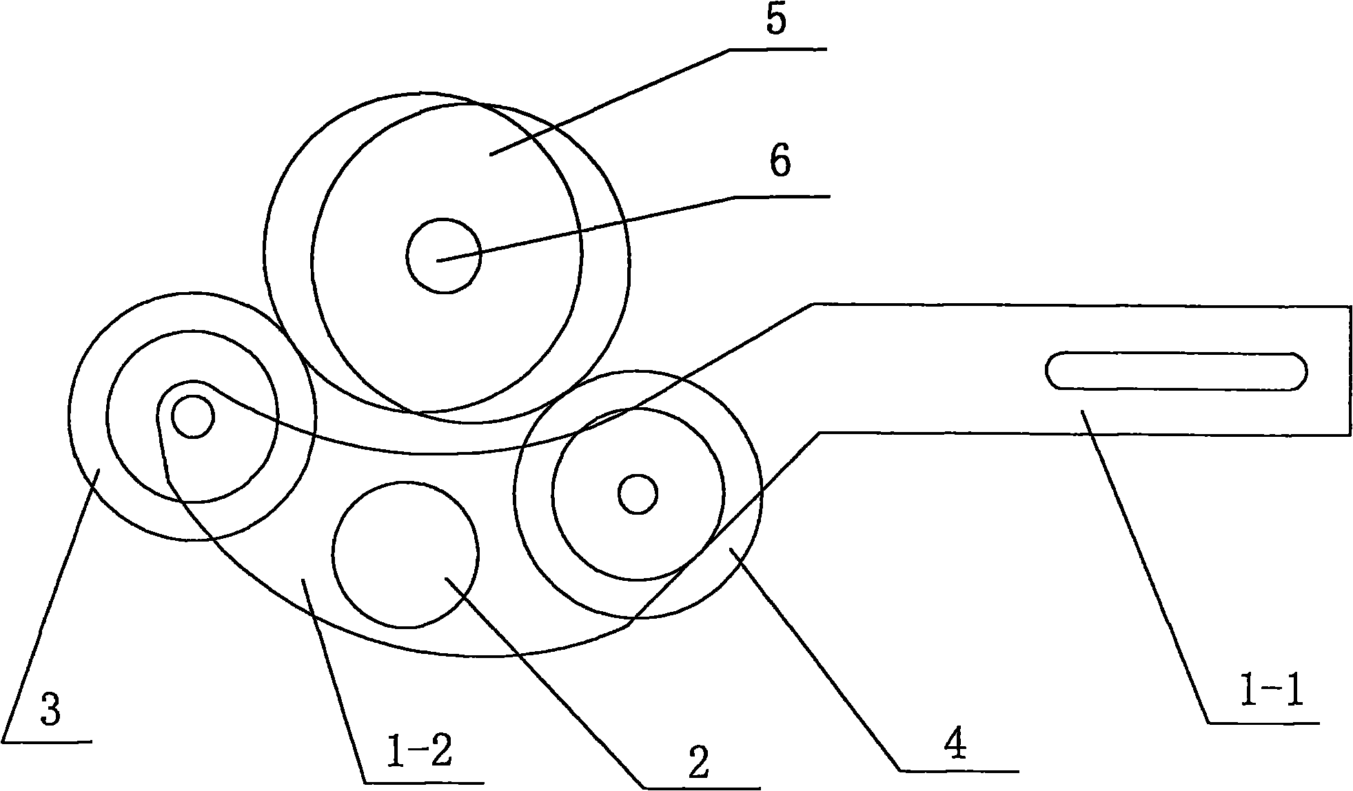 Heald lifting control mechanism of loom