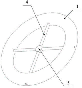 Anticorona discharge connection device for pressurization in high-voltage test