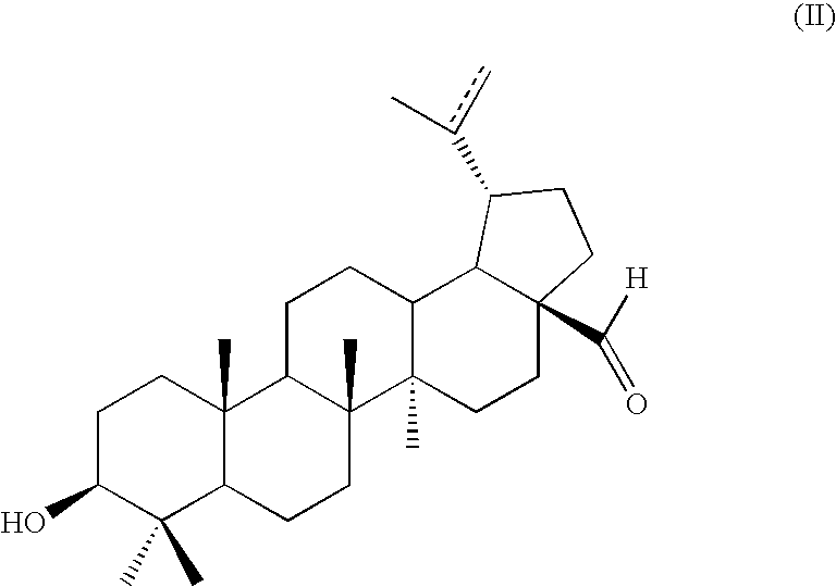 Methods of manufacturing bioactive 3-esters of betulinic aldehyde and betulinic acid