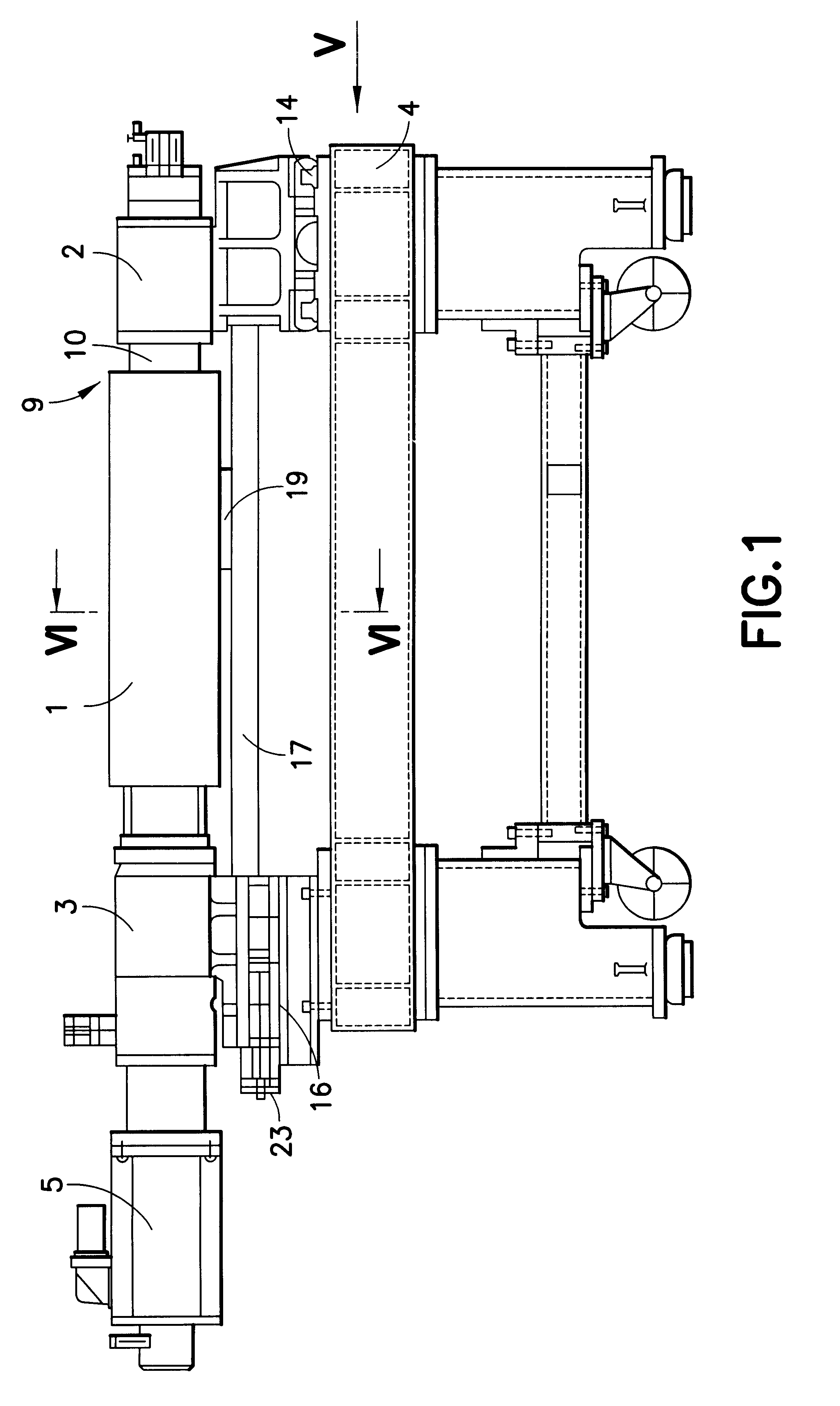 Apparatus for producing printing plates having movable journal for axial removal of plate