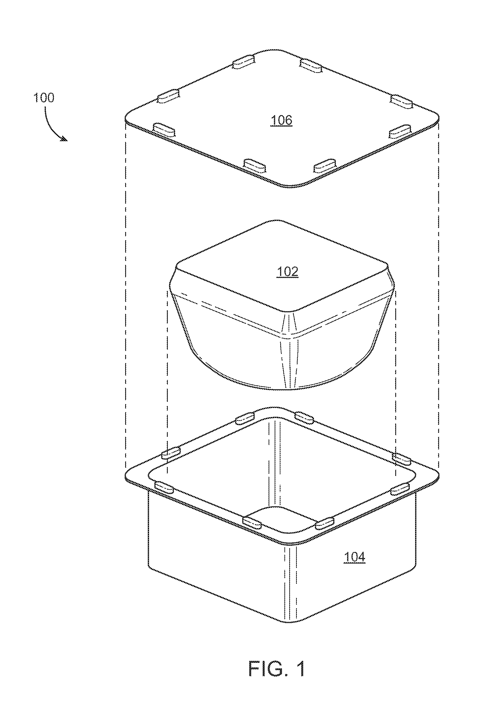 Modified atmosphere packaging for ultrasound transducer cartridge
