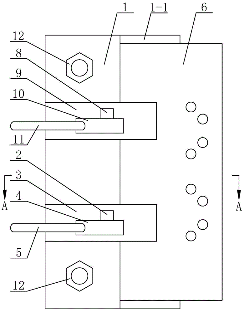 Eccentric self-locking type work fixture for drilling