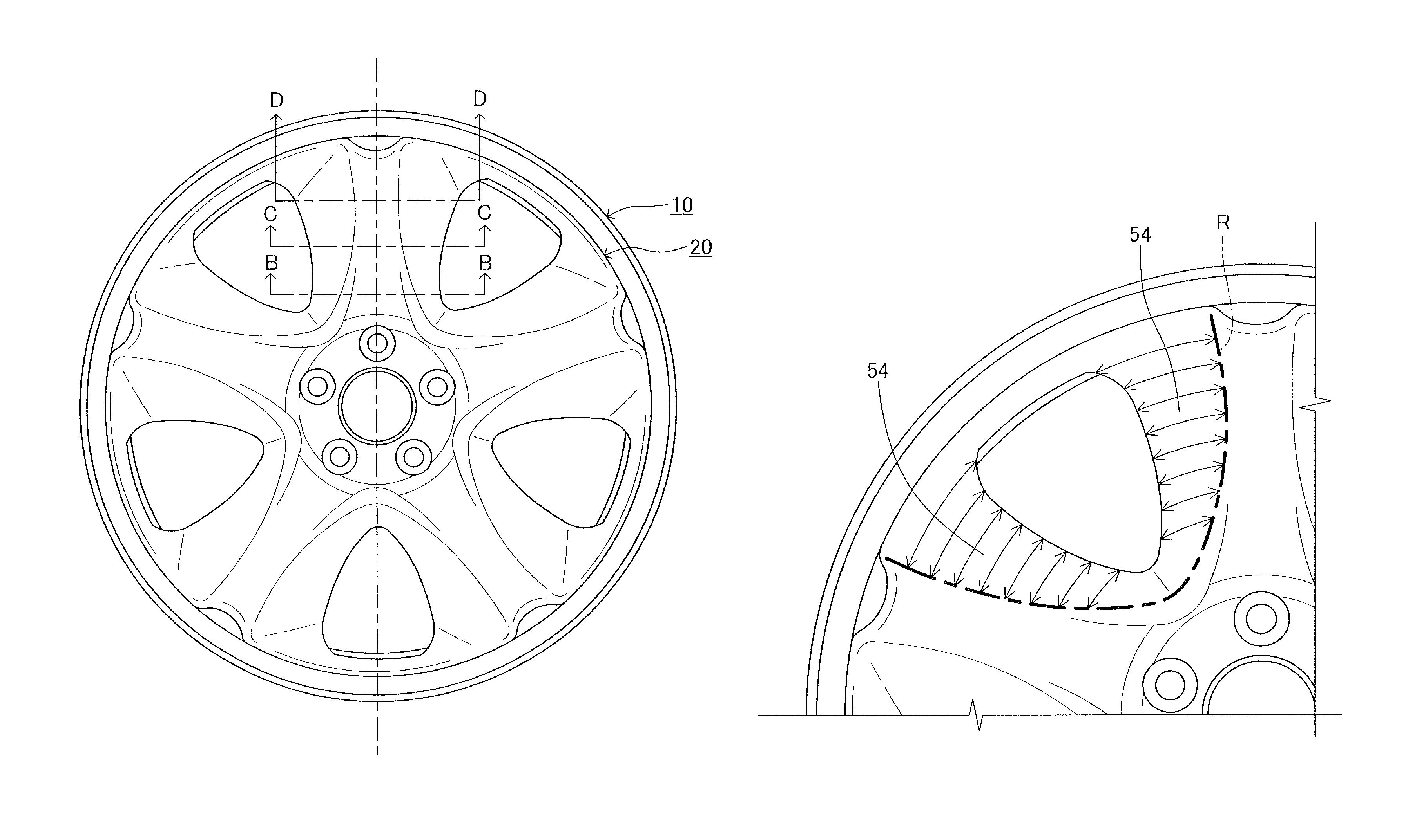 Automobile wheel