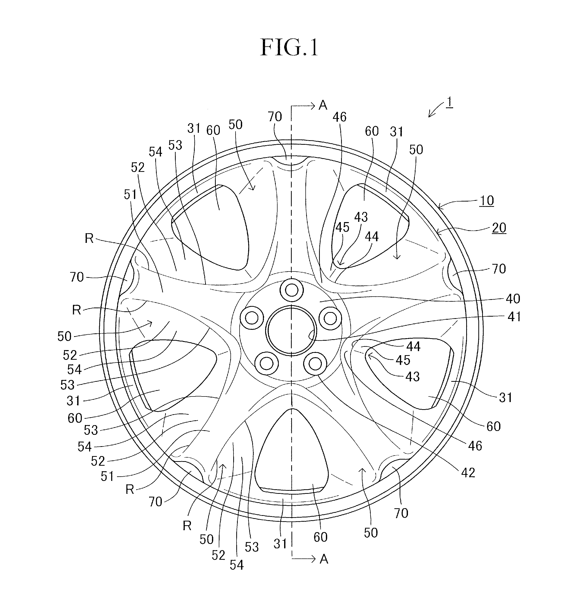 Automobile wheel