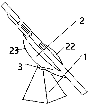 Self-guiding wireless charger and working method thereof