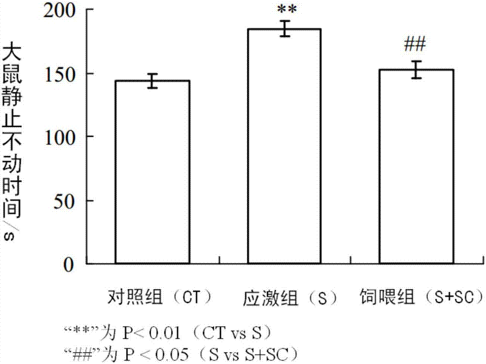 Application of trepang extract in products for preventing and treating depression