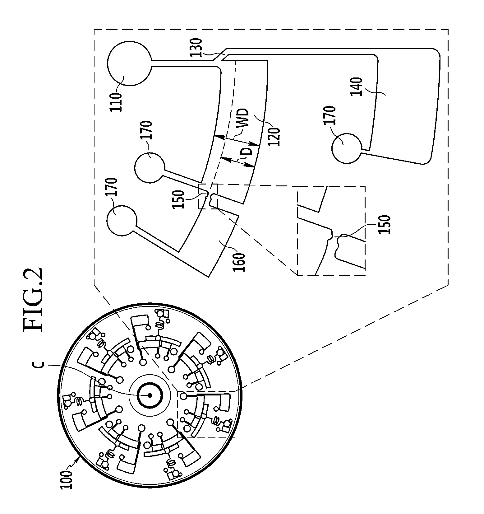 Disk-type microfluid system and method for checking blood status
