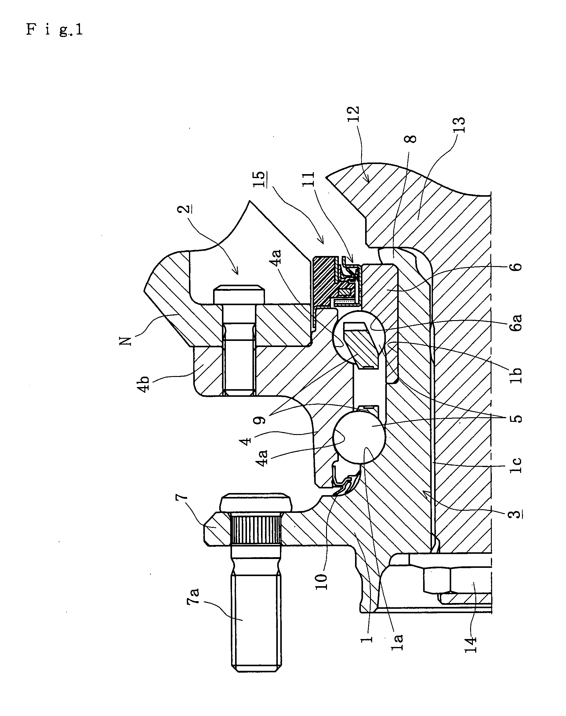 Wheel Bearing Apparatus Incorporated with a Wheel Speed Detecting Apparatus