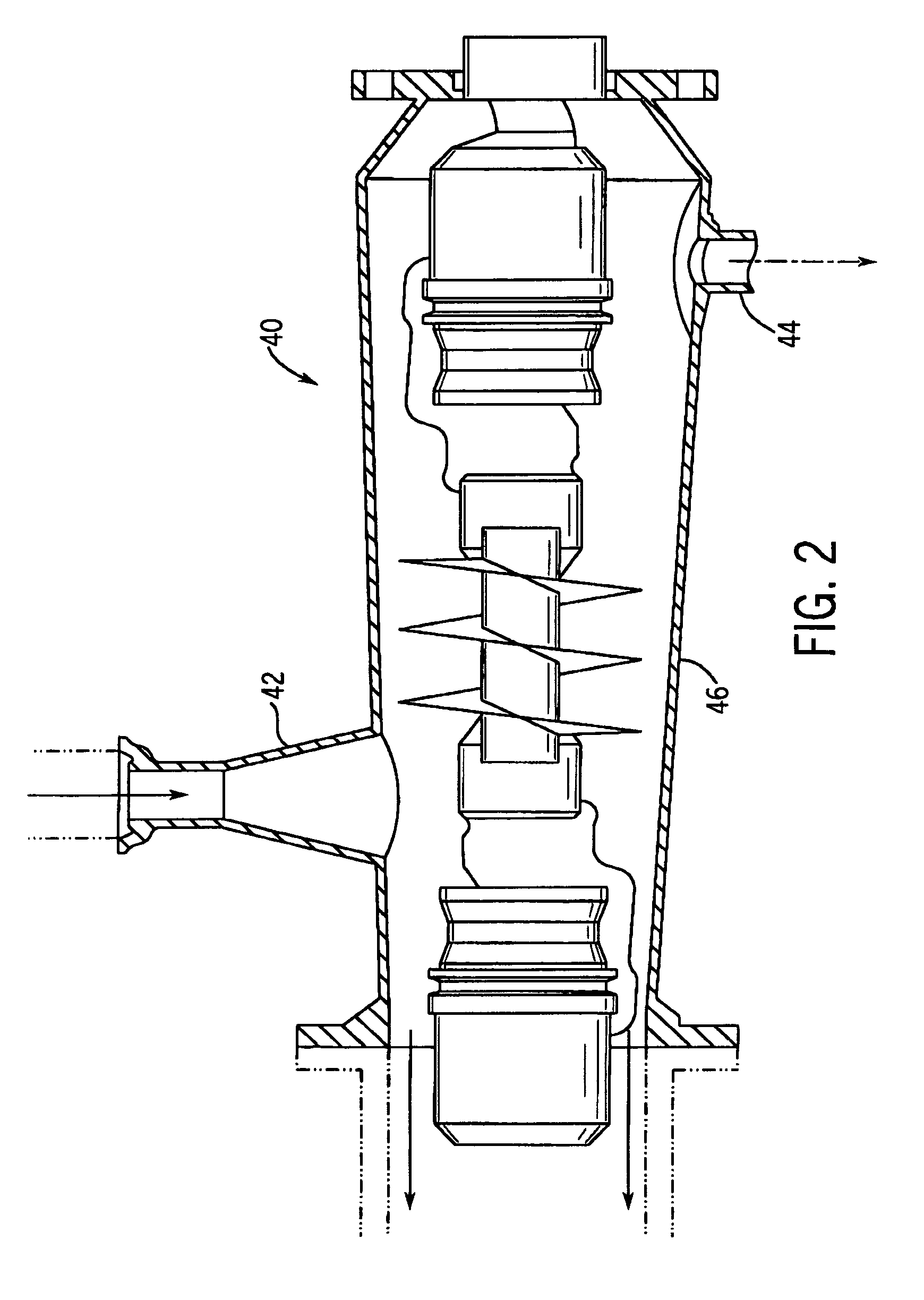 Aseptic processing system for fruit filling