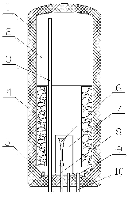 Heat-storage water tank