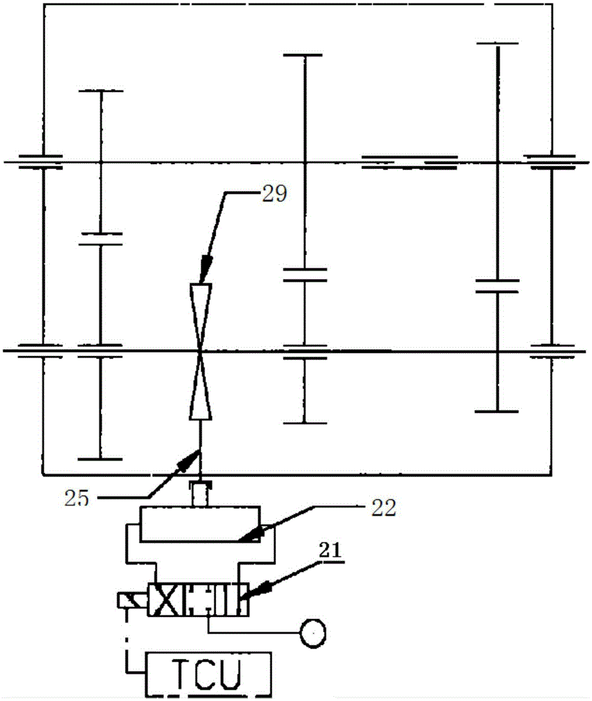 Clutch/brake integrated assembly and automatic gear switching method thereof