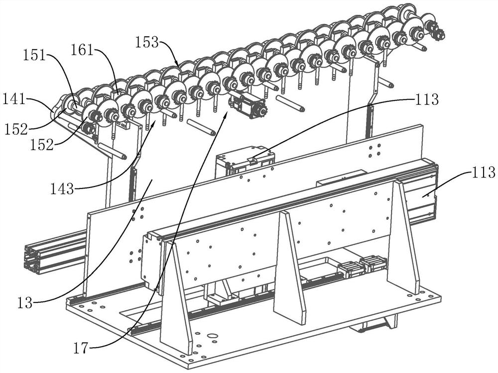 Glass tube processing equipment and production line