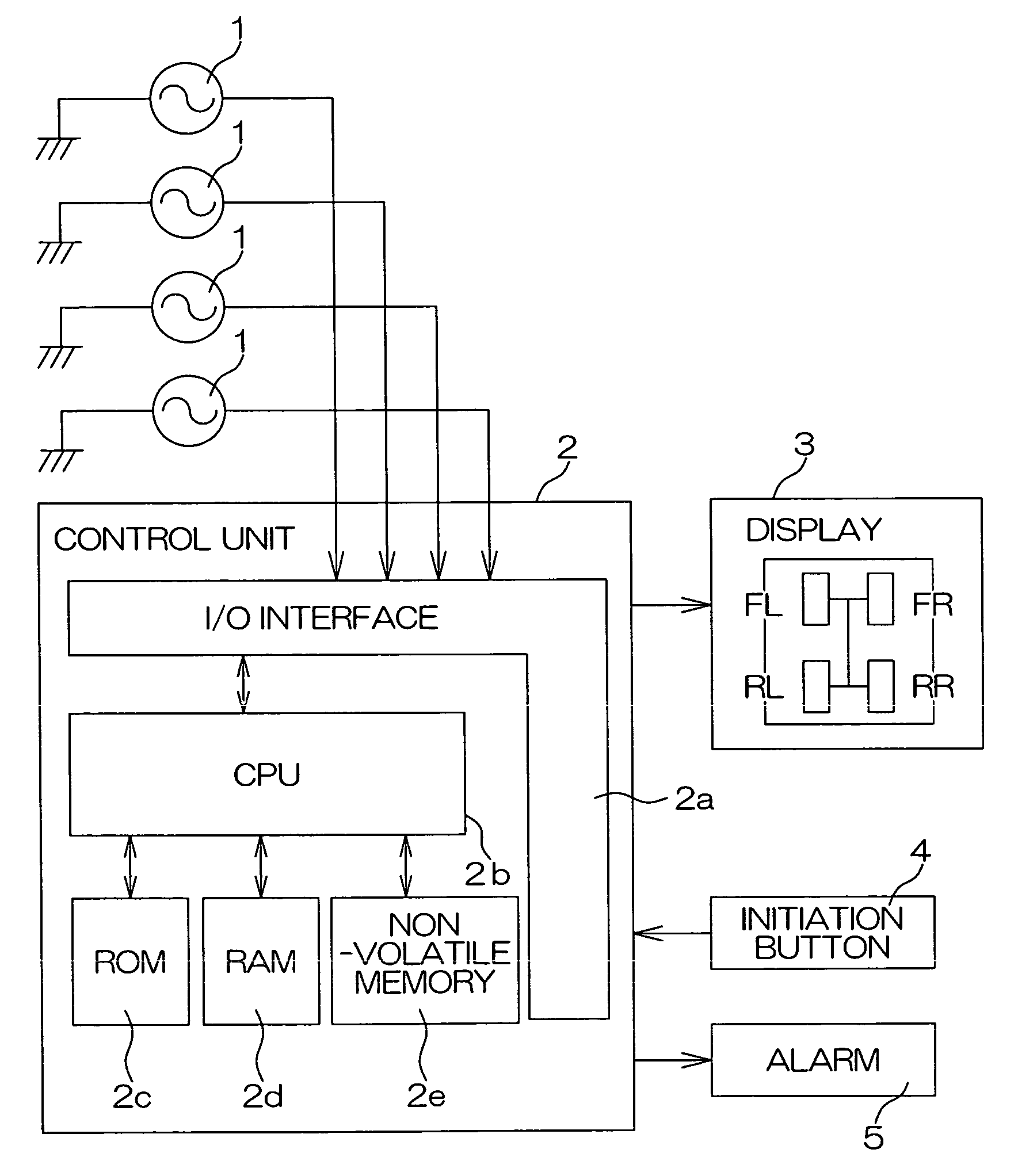 Process and system for detecting decrease in tire air-pressure and tire deflation judging program