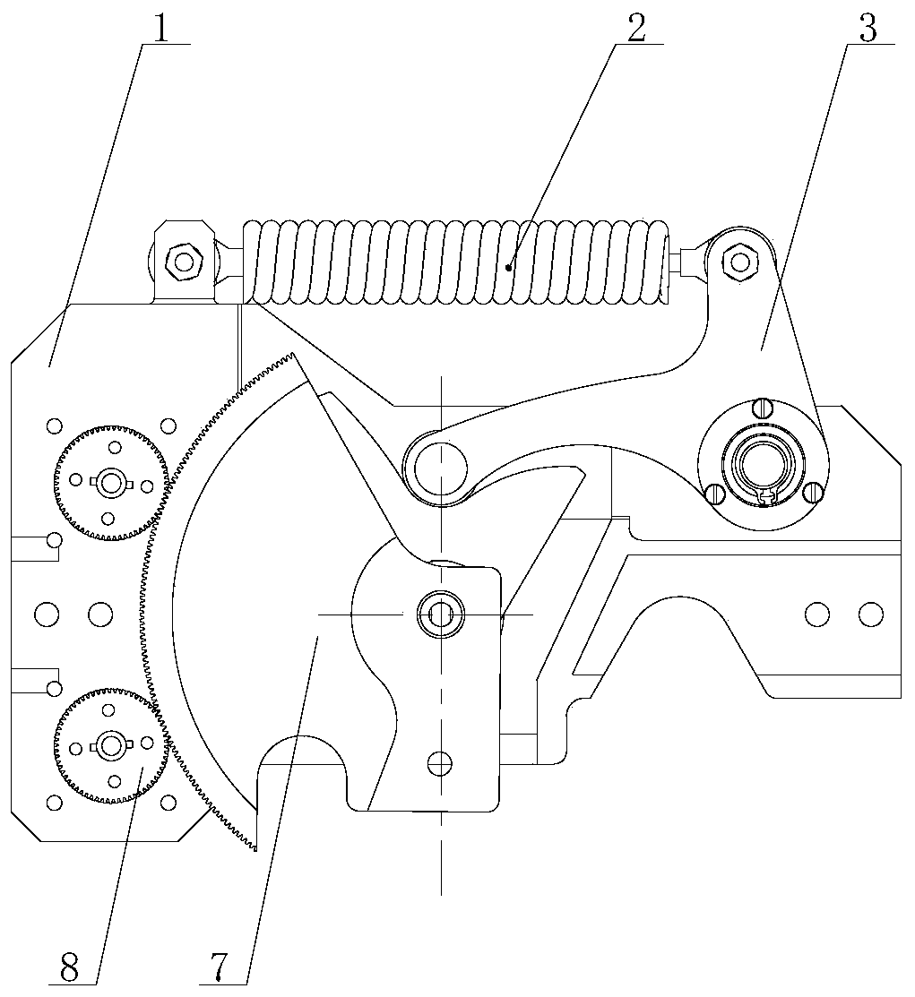 A fly-by-wire aircraft side stick control mechanism