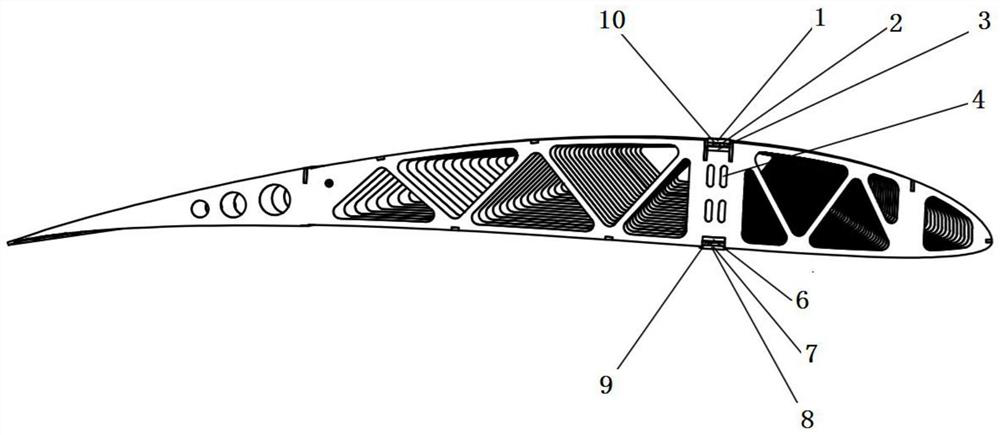 Wing spar of small and medium-sized light unmanned aerial vehicle, control method and application