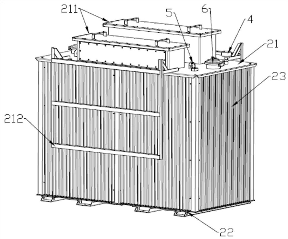 Fully-sealed dry-type transformer