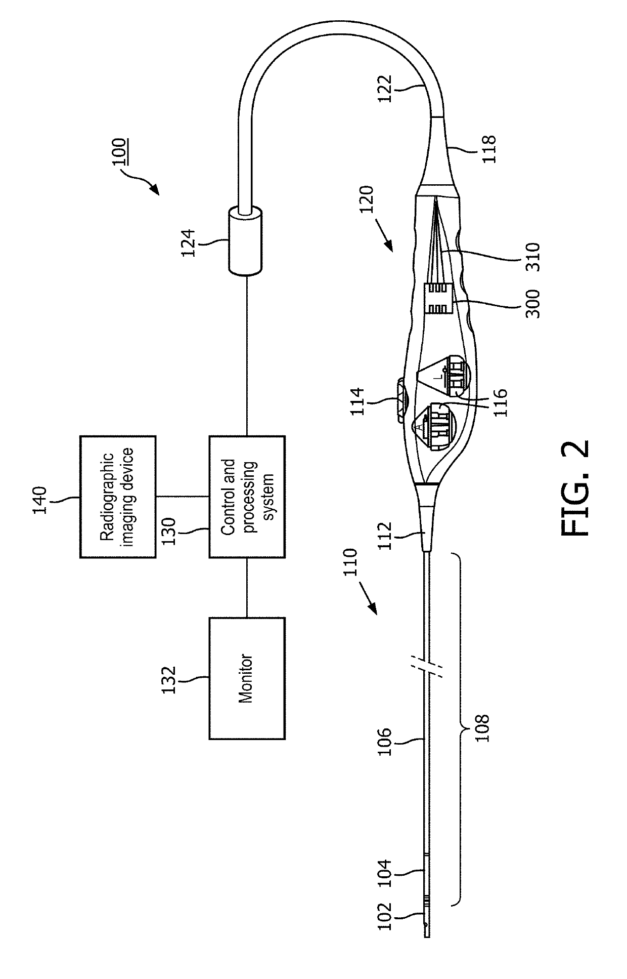 Accelerometer in handle for ultrasound medical imaging device