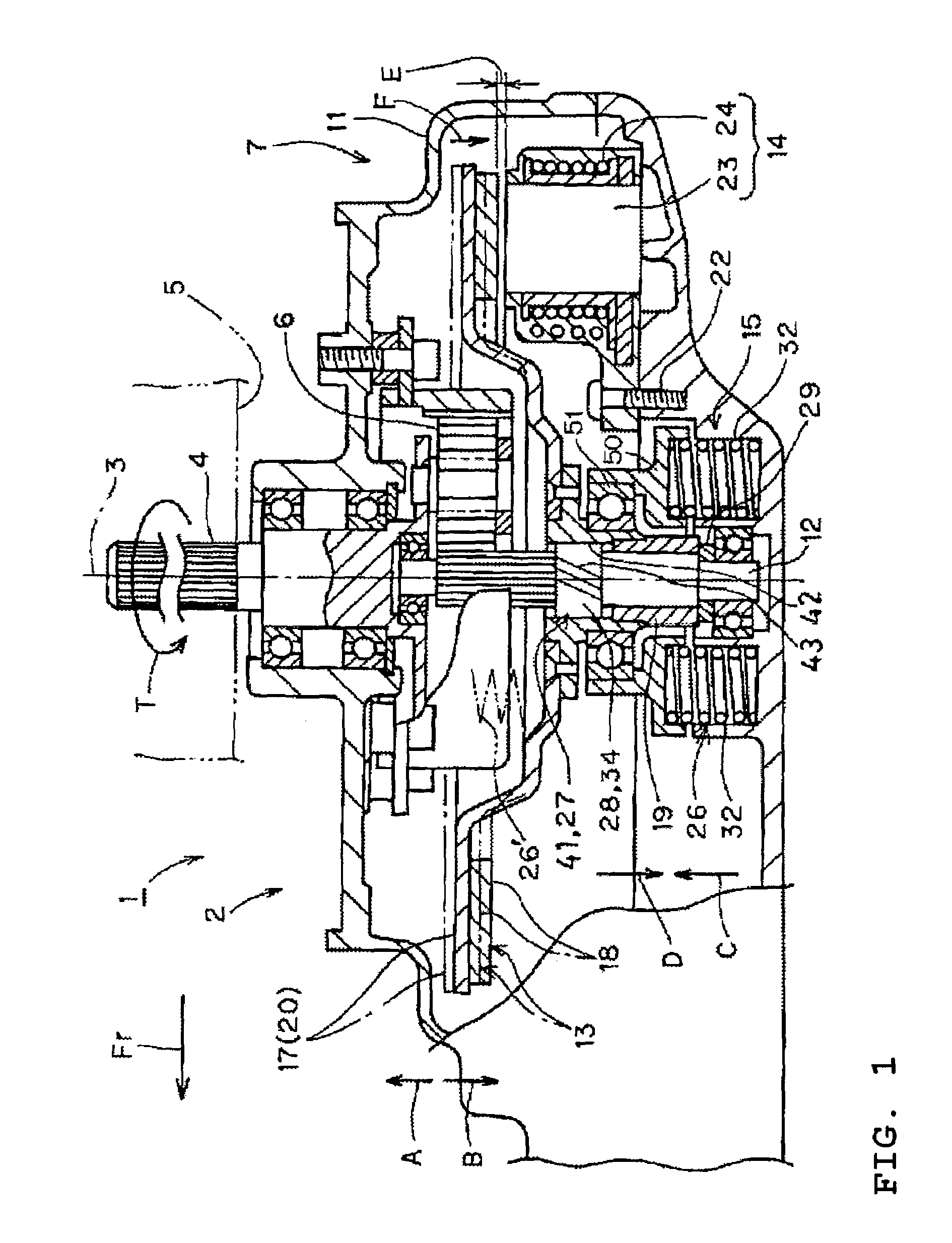 Rotary electrical machine and electric vehicle having the same