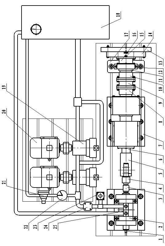 Shimmy tester of elastic shaft coupling