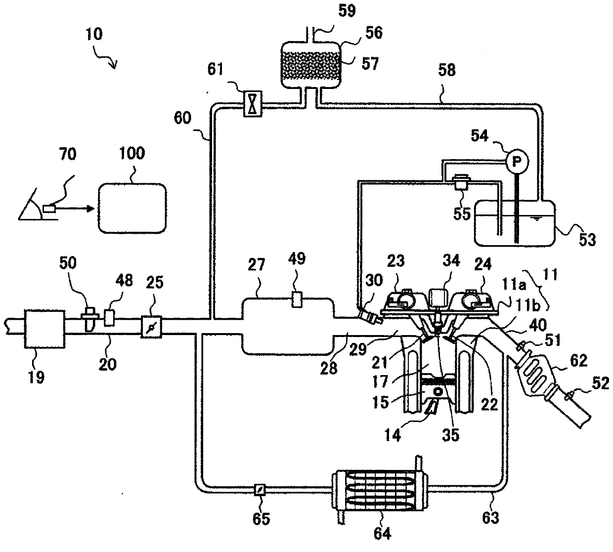 Control devices for internal combustion engines