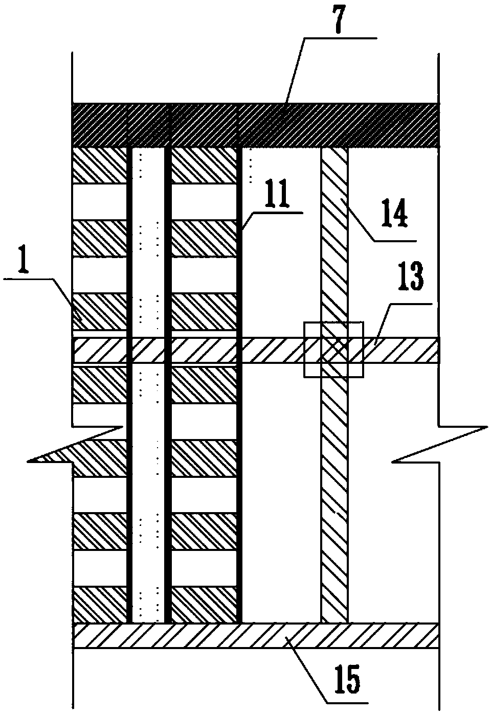 Integrated design construction method of flexible compound fabricated support and underground structure
