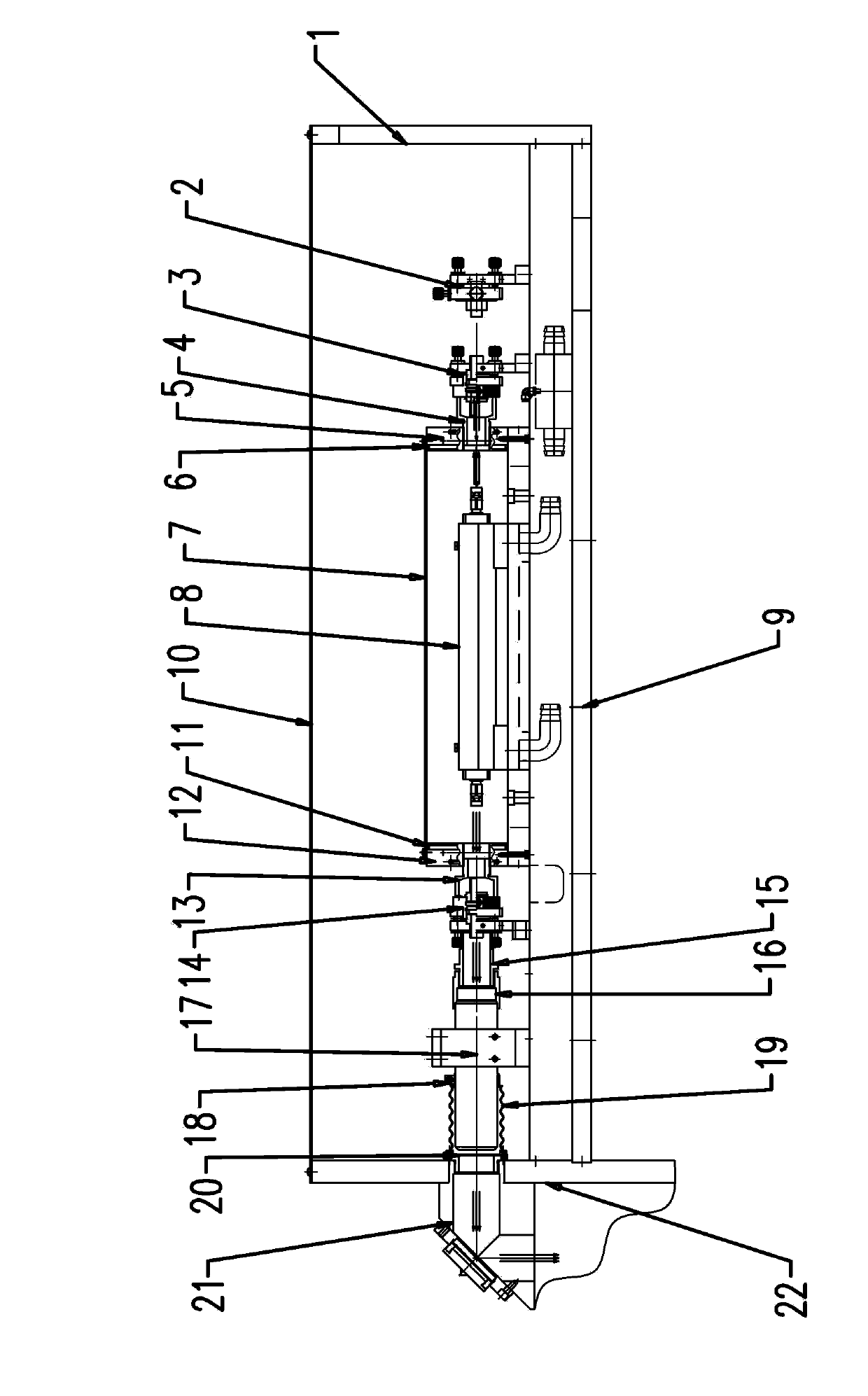 Sealing device for laser cutting machines