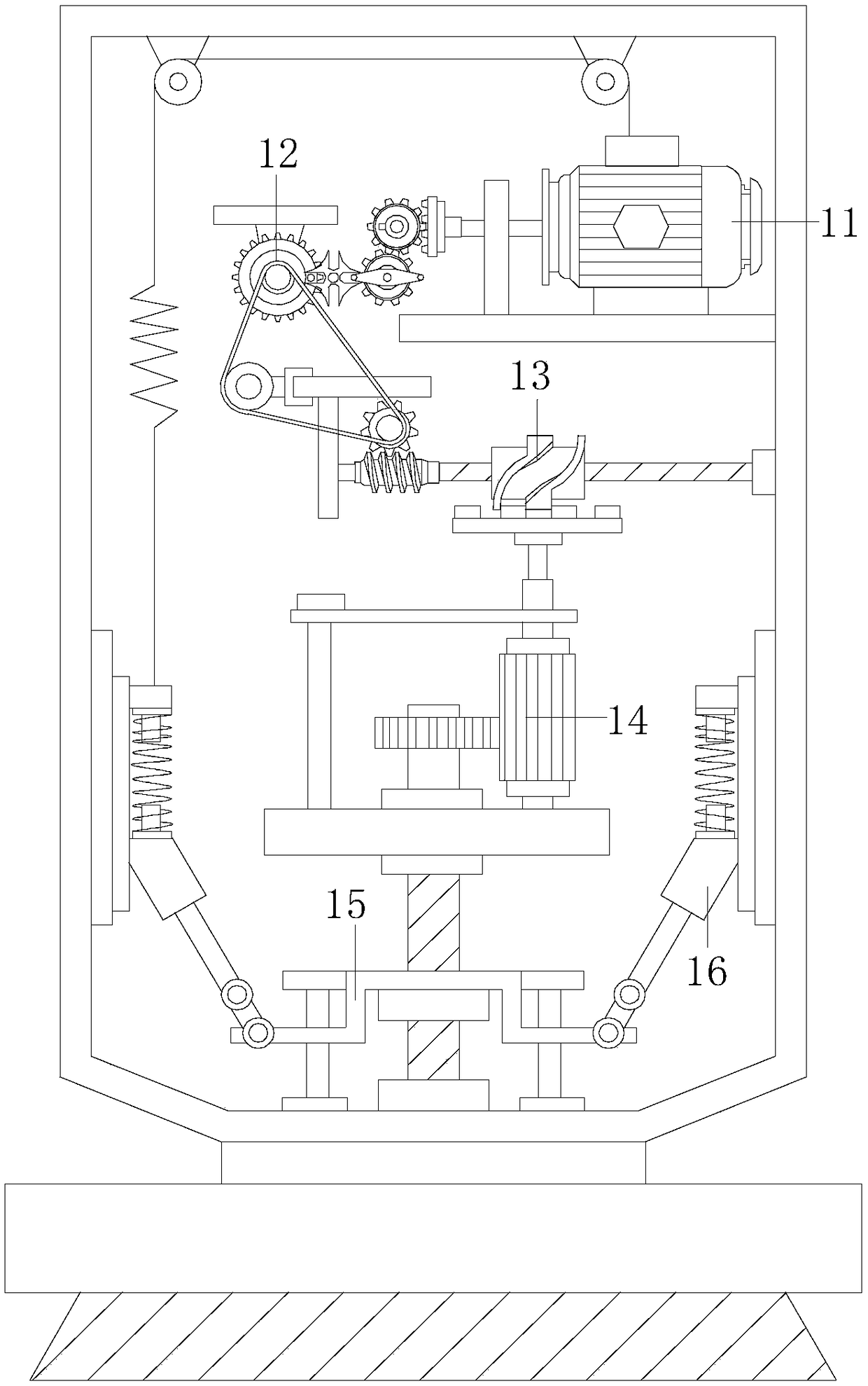 Effective aluminum profile cutting machine