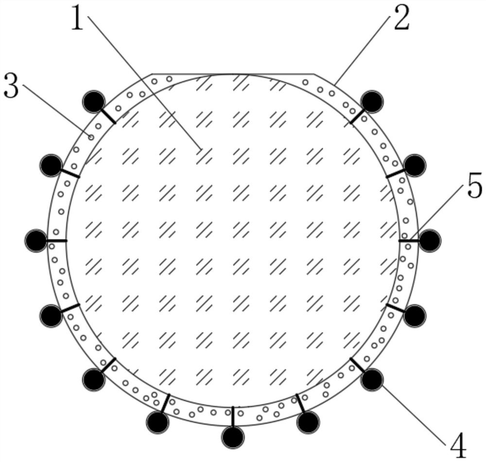 Preparation process of surface scatter type high-wear-resistance ceramic material