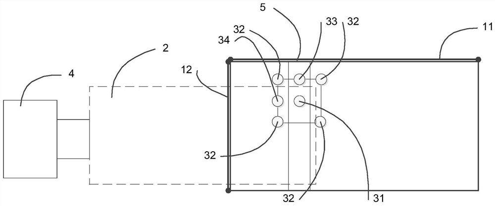 Compartment position detection equipment and automatic delivery and loading system and method