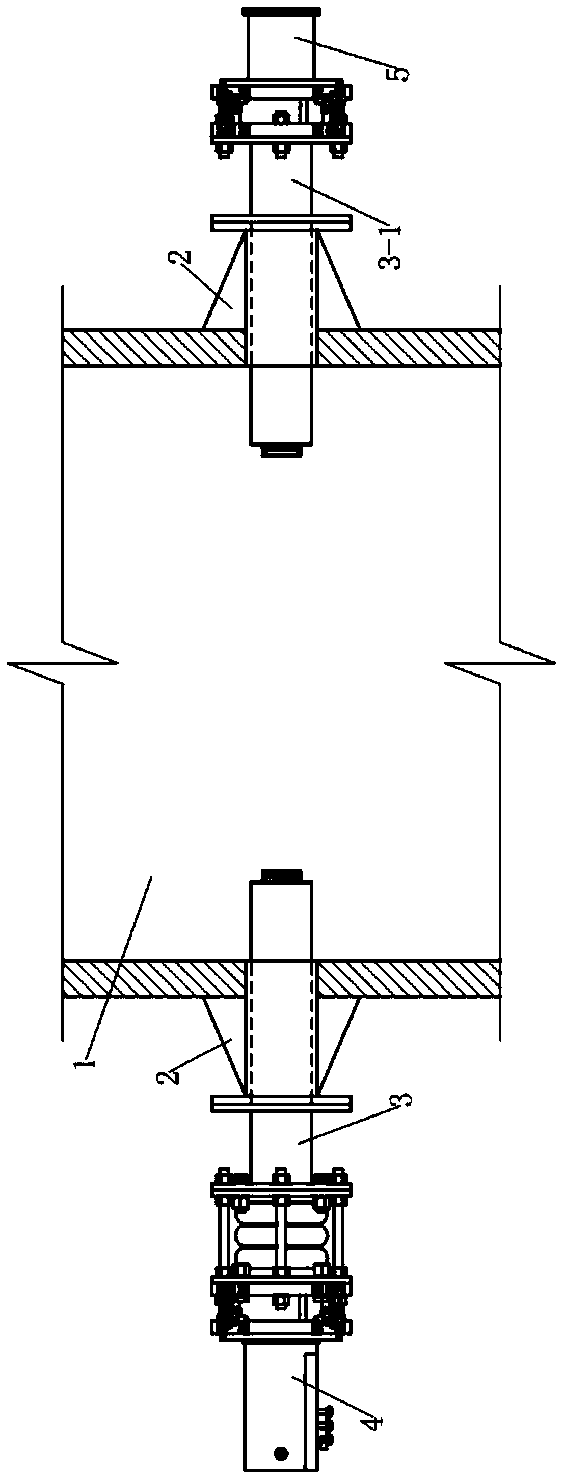 An optical transceiver system for in-situ reflective laser monitoring of gas in flue