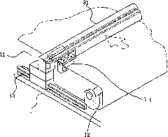 Dry film conveying mechanism of wafer film pressing machine