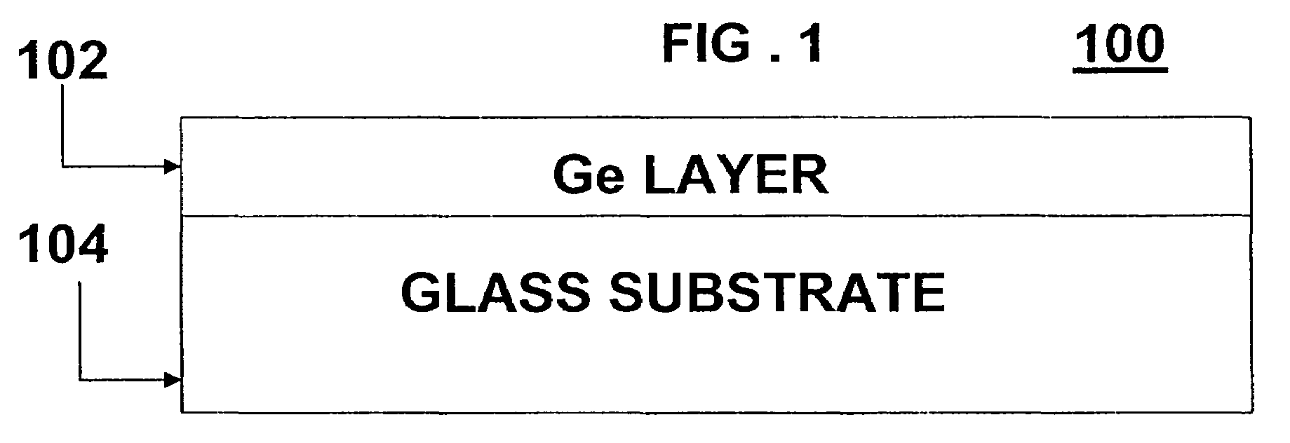 Germanium on glass and glass-ceramic structures