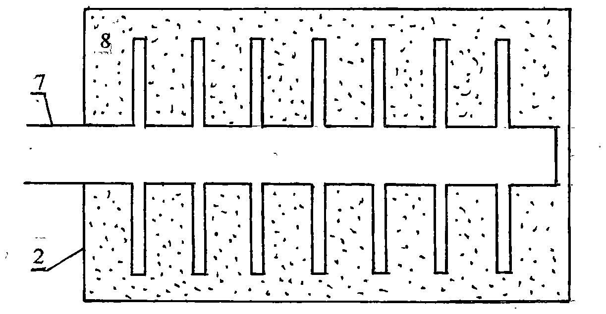 Wet desulfurization device for micro-pressure flue gas and seawater or reclaimed water desulfurization device