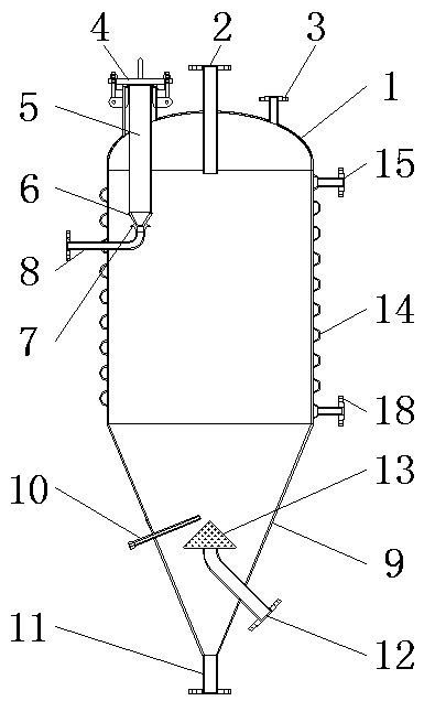 Circular heat-preservation type pre-extraction tank facilitating collection of extracted water