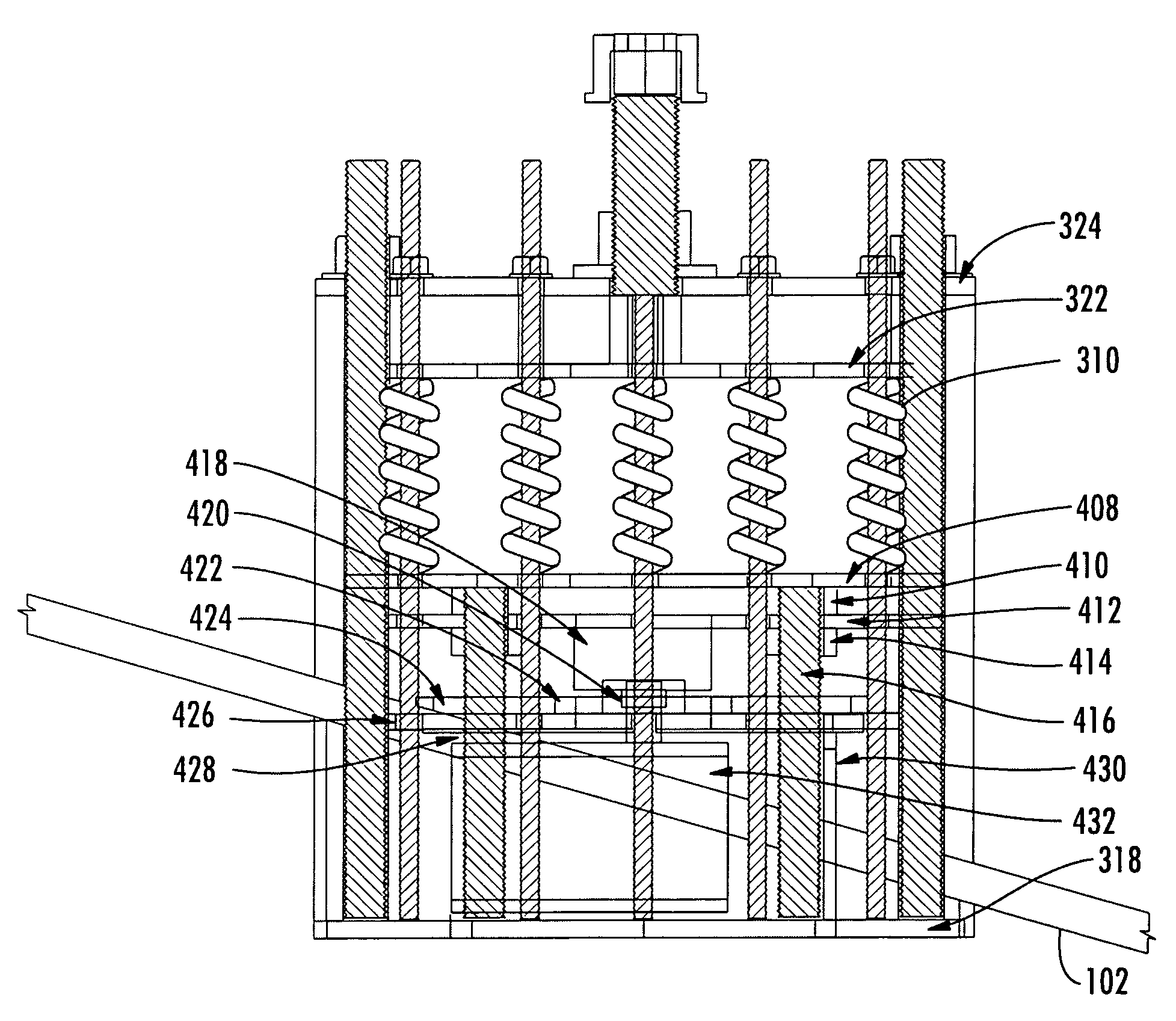 Vessel hull transducer modular mounting system