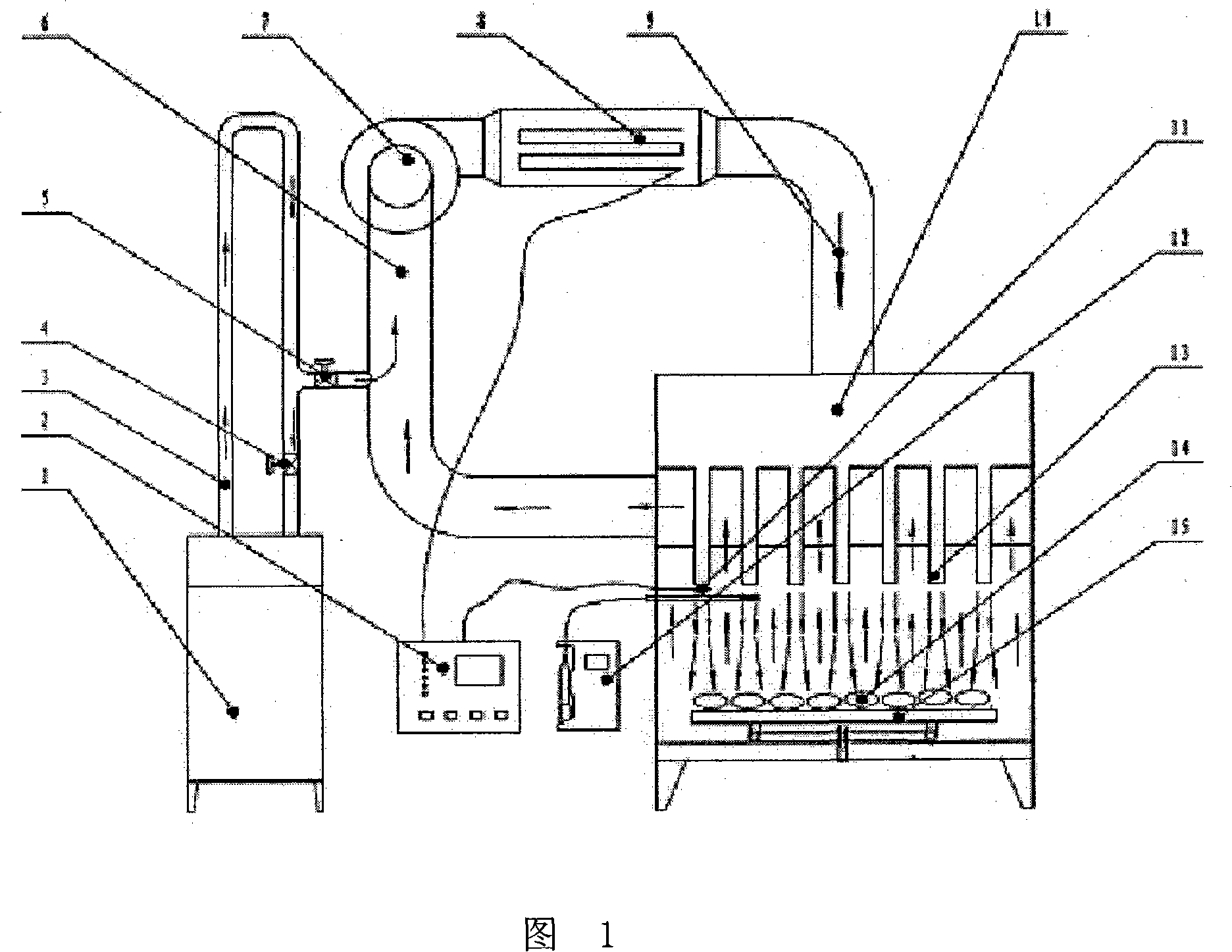 Gas jet impaction sea cucumber drying method and apparatus thereof