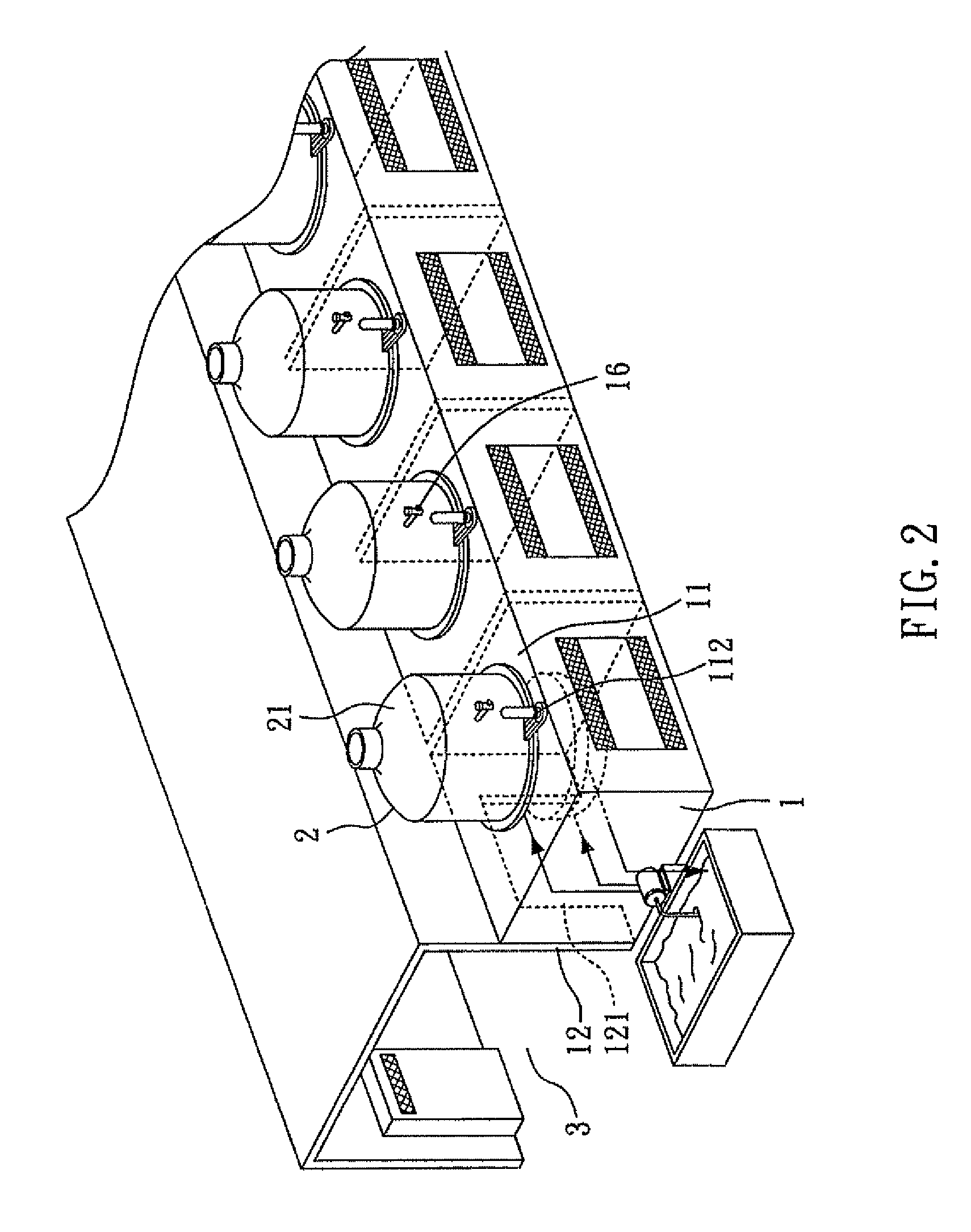 Crystal-growing furnace system with emergent pressure-release arrangement