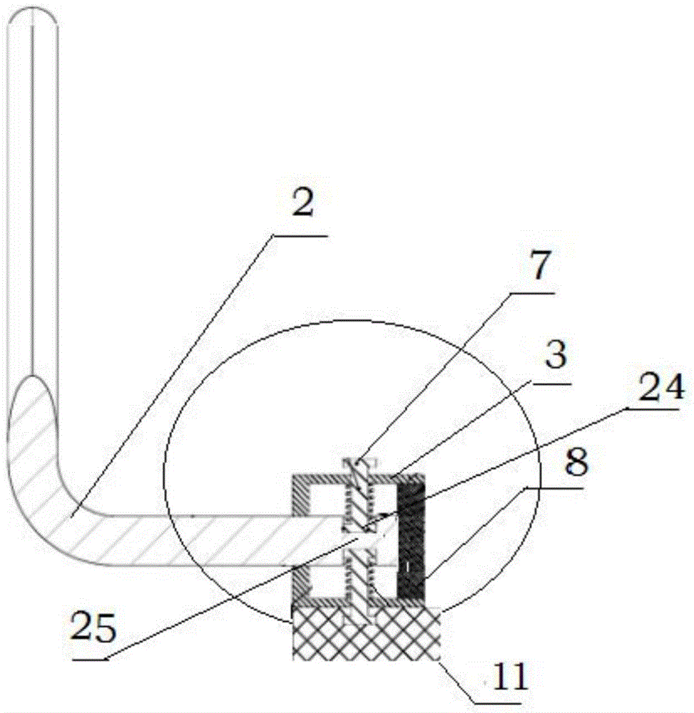 Installation structure of collision-prevention device for electric bicycle