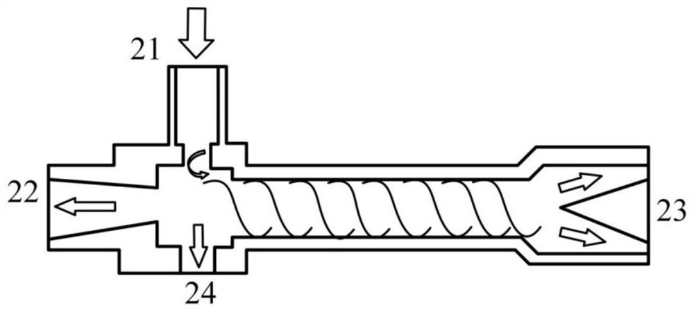 Self-condensation type compressed carbon dioxide energy storage system and method based on vortex tube