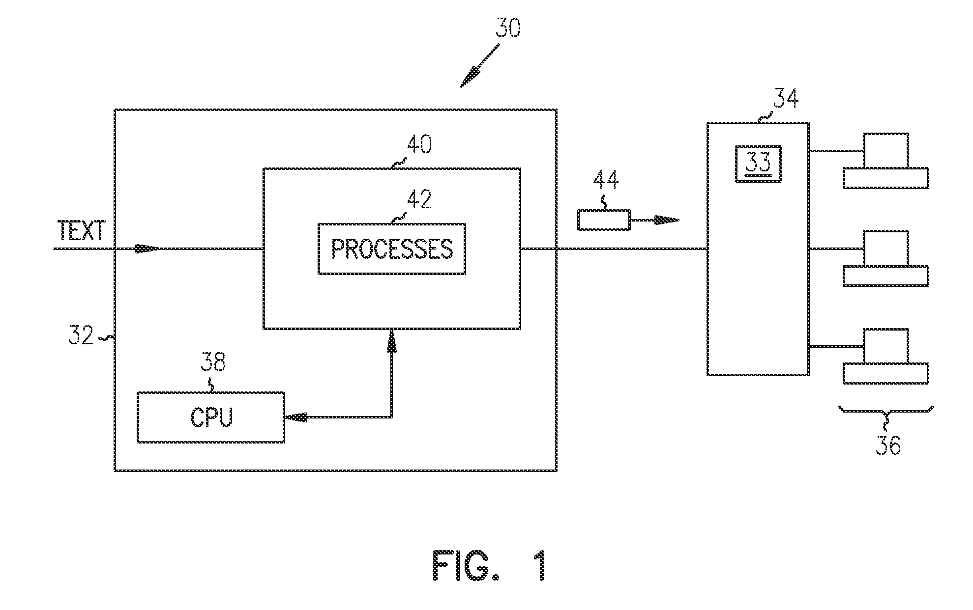 System and method for processing formatted text documents in a database